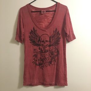 House of Blues Winged Skull T-Shirt